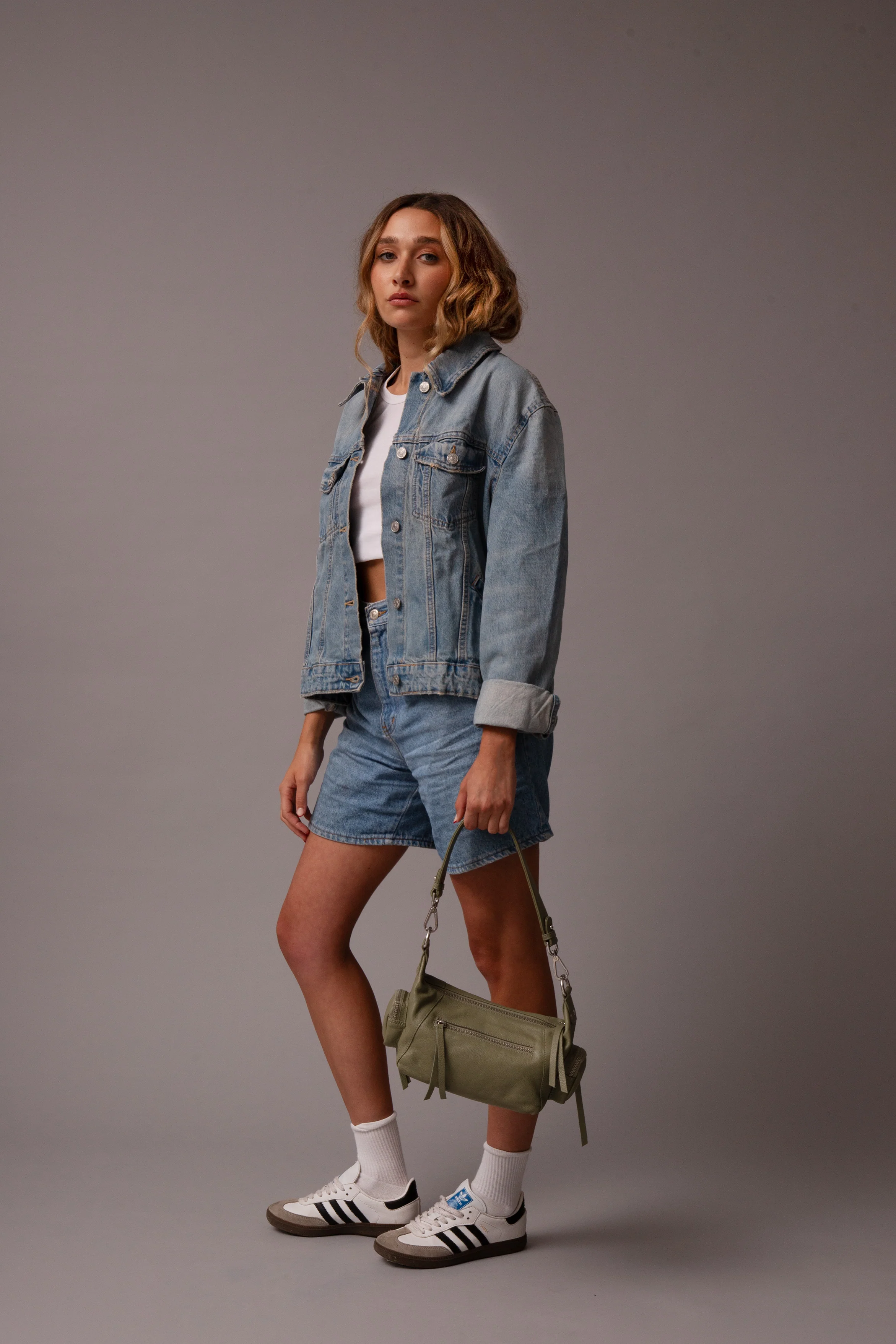 JANE LIGHT GREEN NAPPA - Image 4