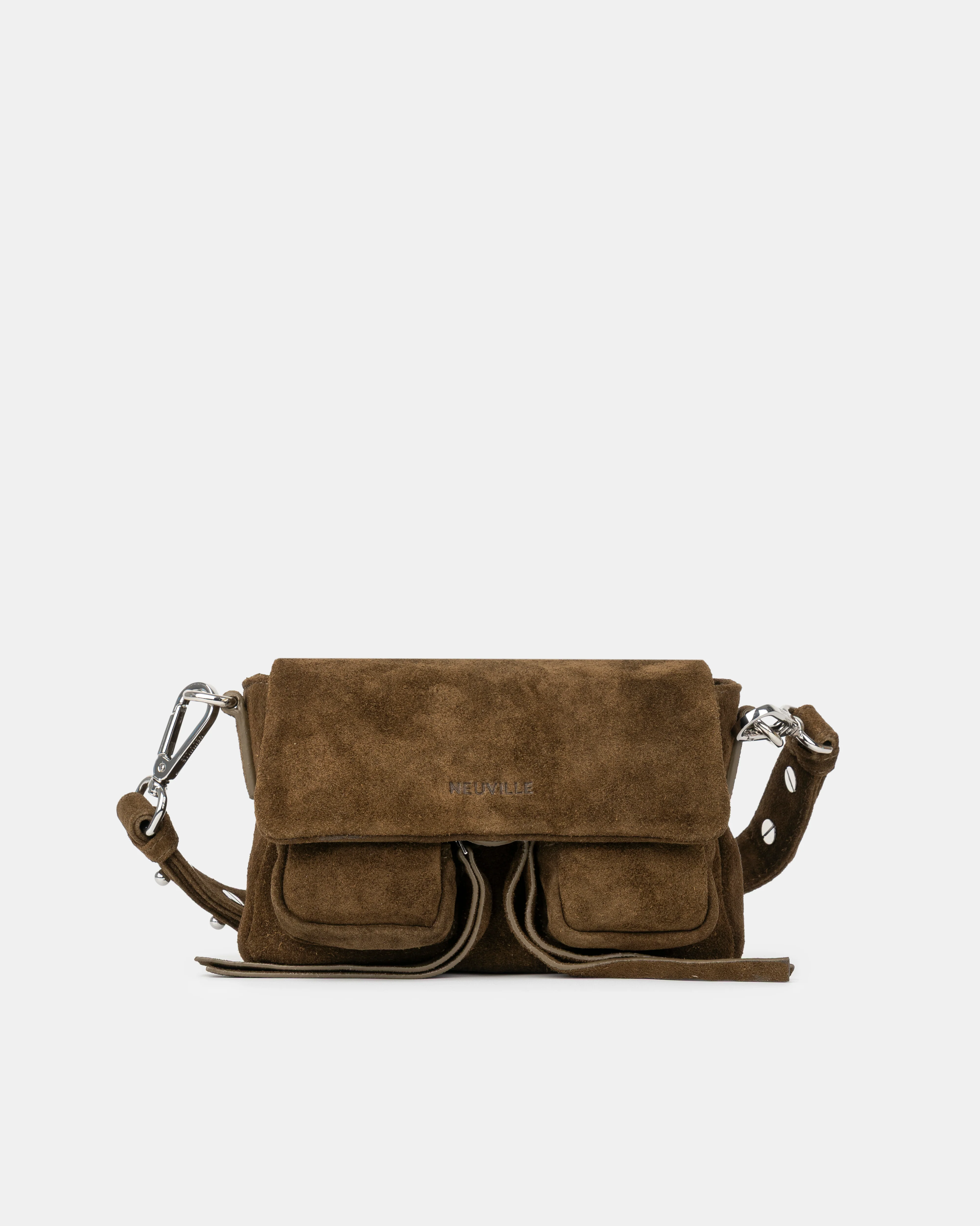 MAXKE MINI SUEDE KHAKI - Image 3