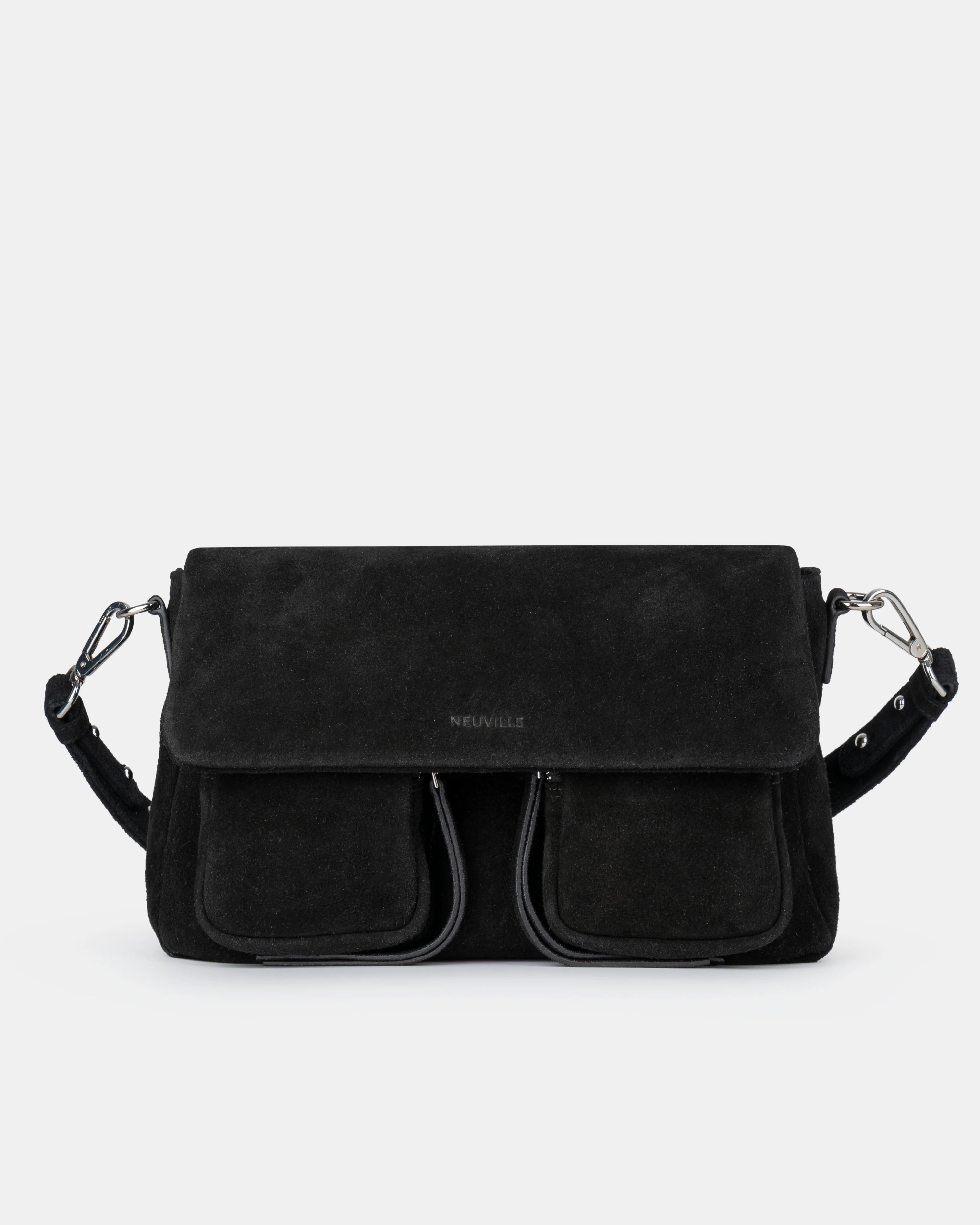 MAXKE LARGE SUEDE BLACK - Image 2