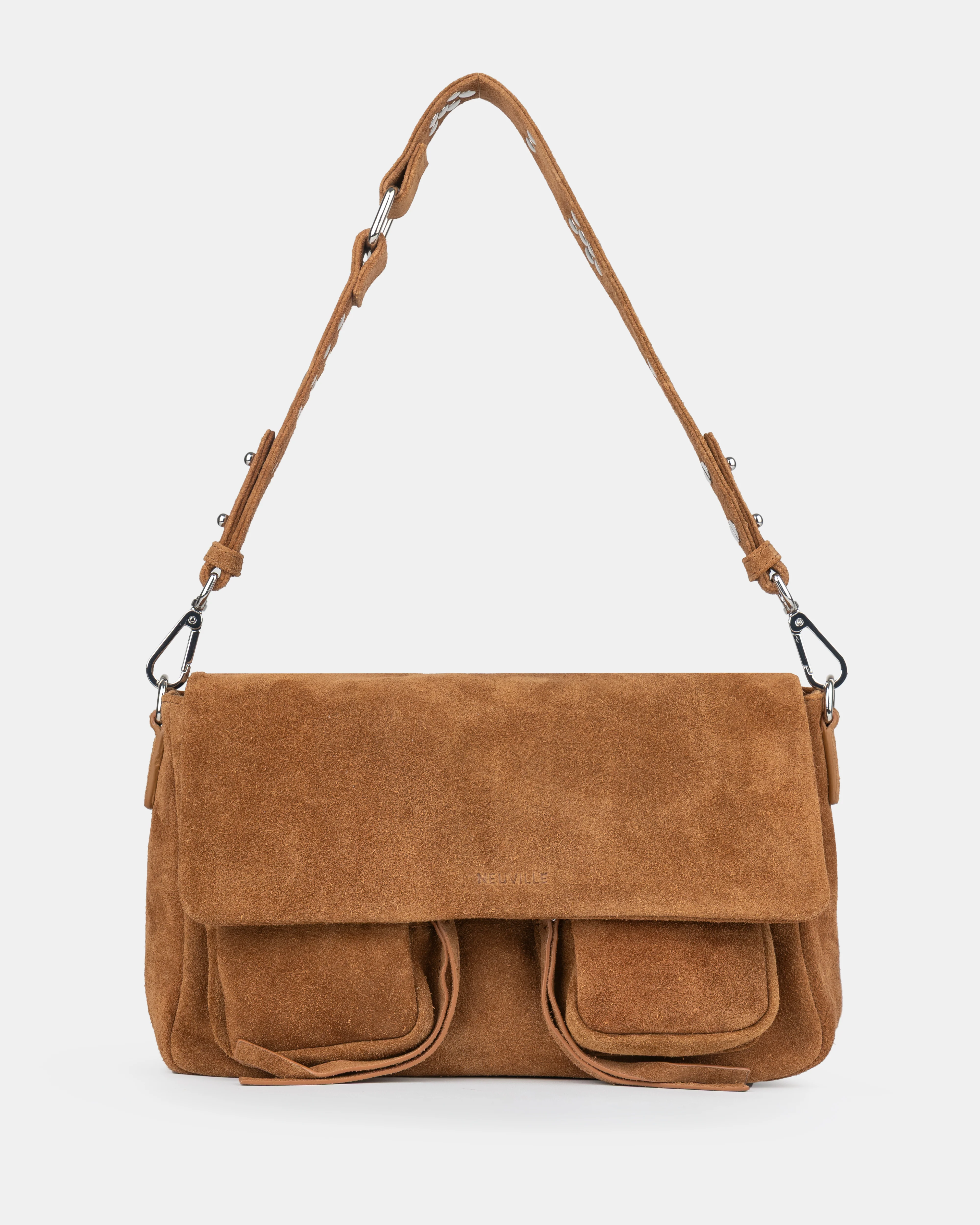 MAXKE LARGE SUEDE CARAMEL