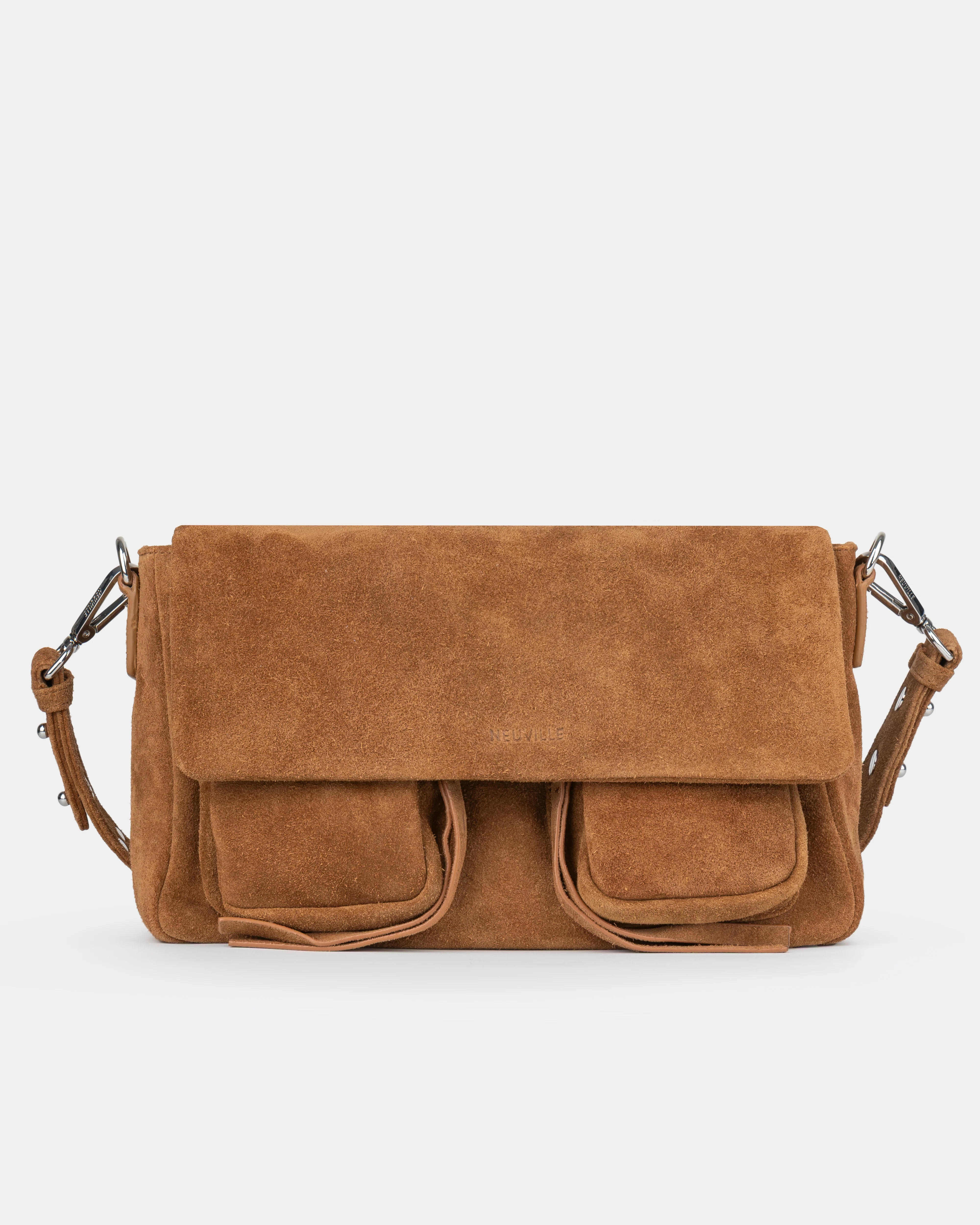 MAXKE LARGE SUEDE CARAMEL - Image 3