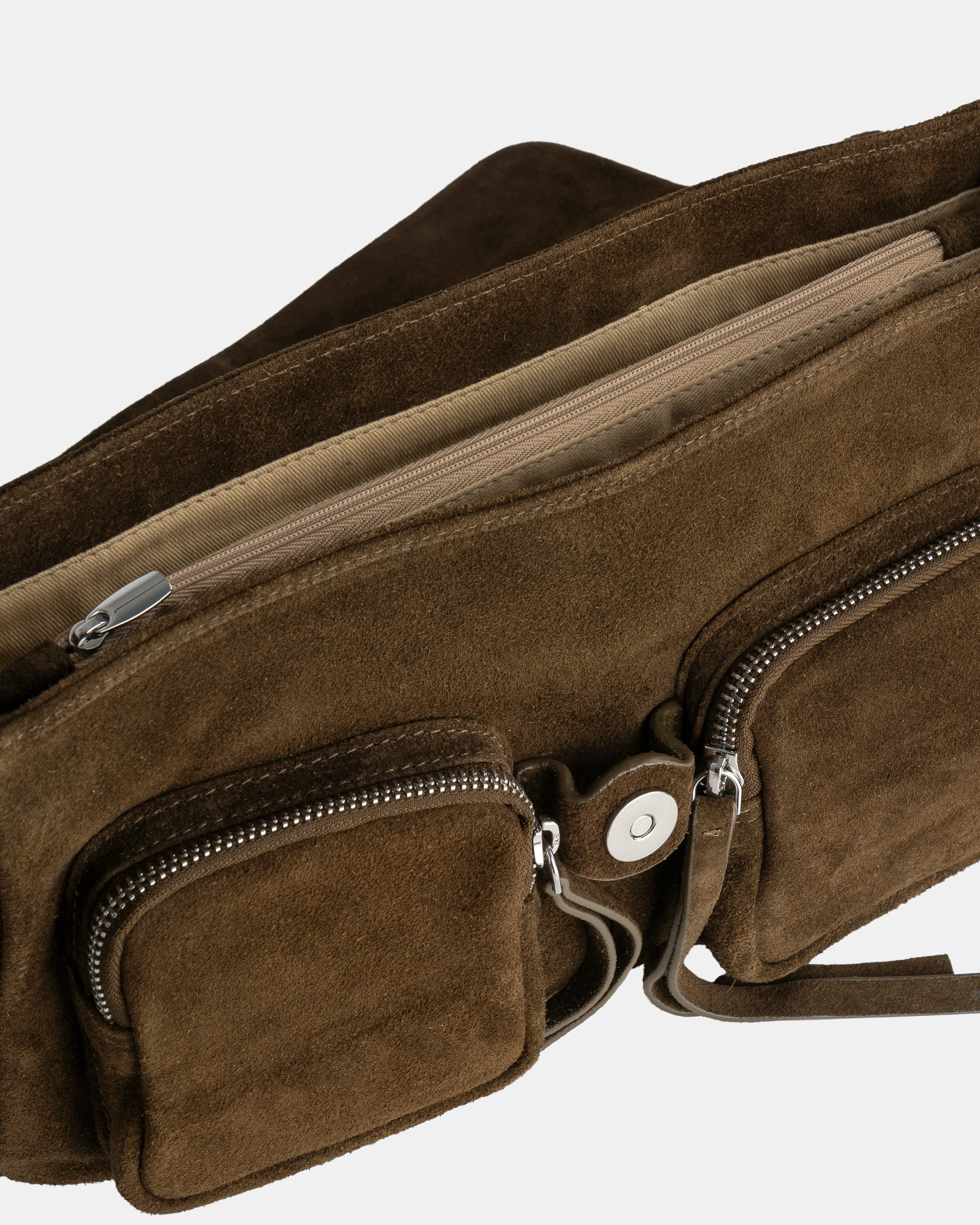 MAXKE LARGE SUEDE KHAKI - Image 3