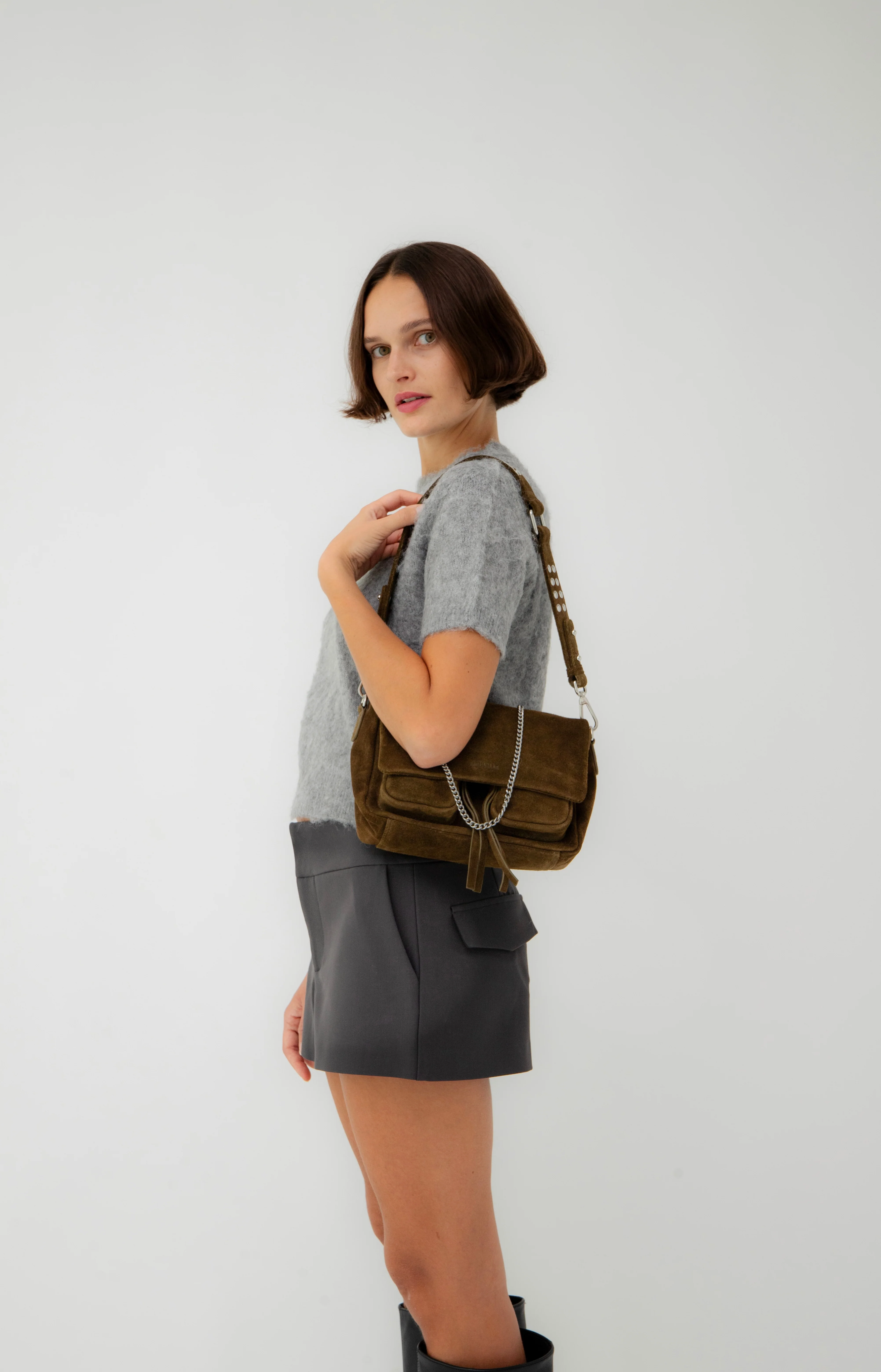 MAXKE SUEDE KHAKI - Image 10