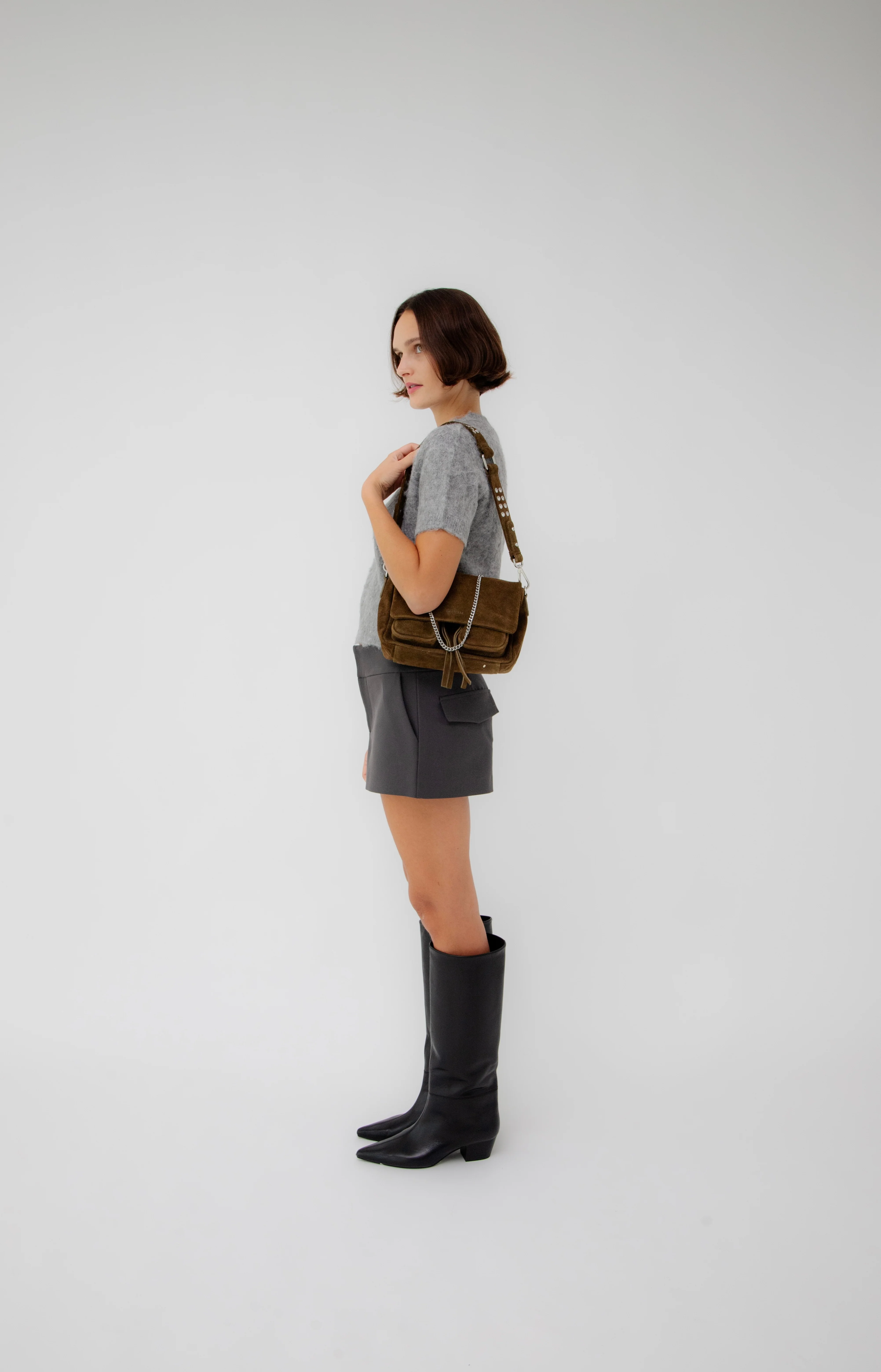MAXKE SUEDE KHAKI - Image 9